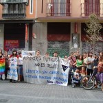 ESP: Concentración apoyo a Laura BurgalhoITA: Concentrazione in solidarietá a Laura Burgalho(Acera del Frente)